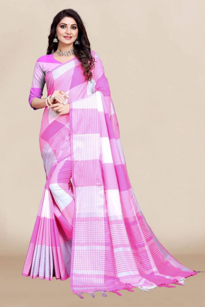 Rehana V Casual Wear Designer Cotton Saree Collection